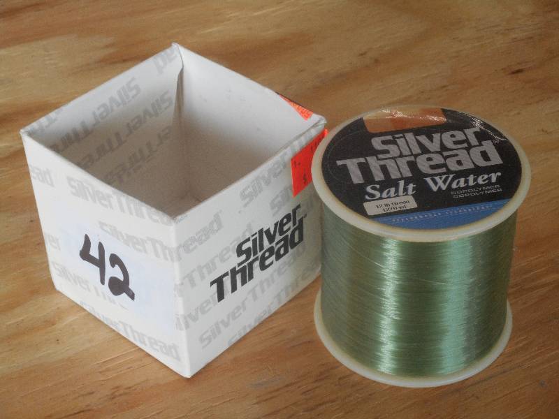Partial 1270-Yard Spool Of Silver T...
