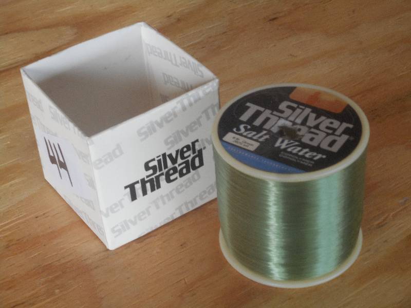 Partial 2075-Yard Spool Of Silver T...