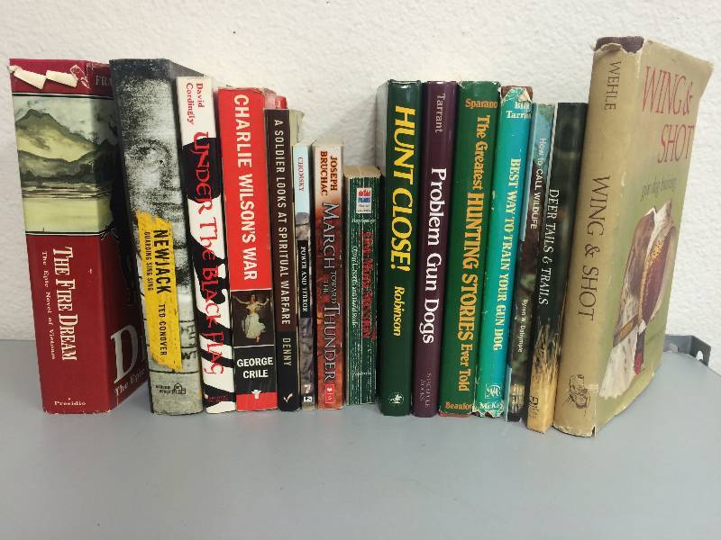lot 9 image: WarGunDog Book Assortment