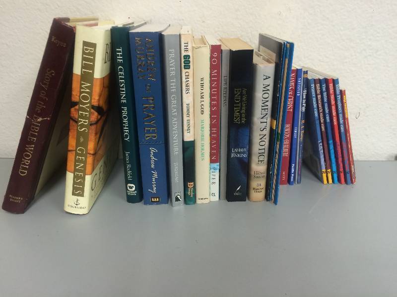 lot 11 image: Religious Book Assortment