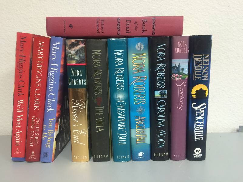 lot 15 image: Clark, Roberts Hardcover Novels and More