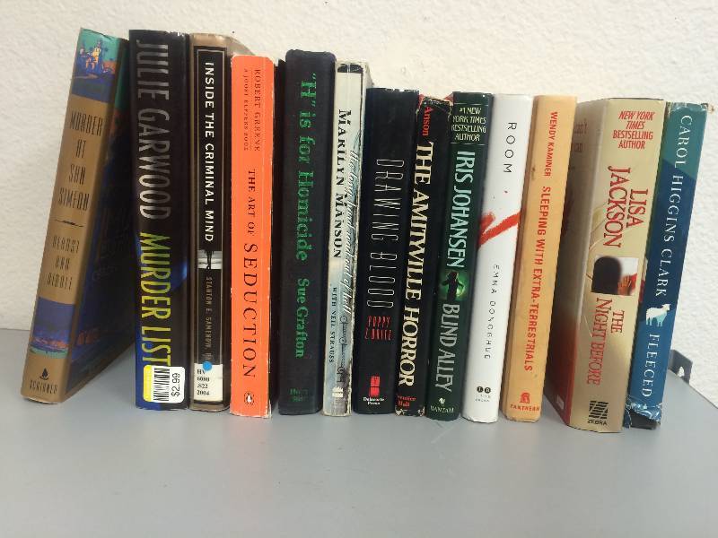 lot 16 image: MysteryThriller Novel Assortment