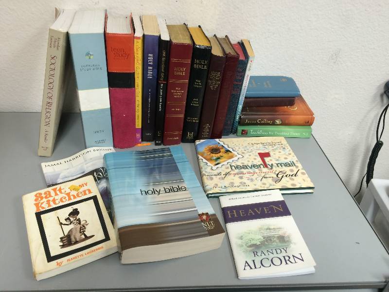 lot 20 image: Religious Book Assortment
