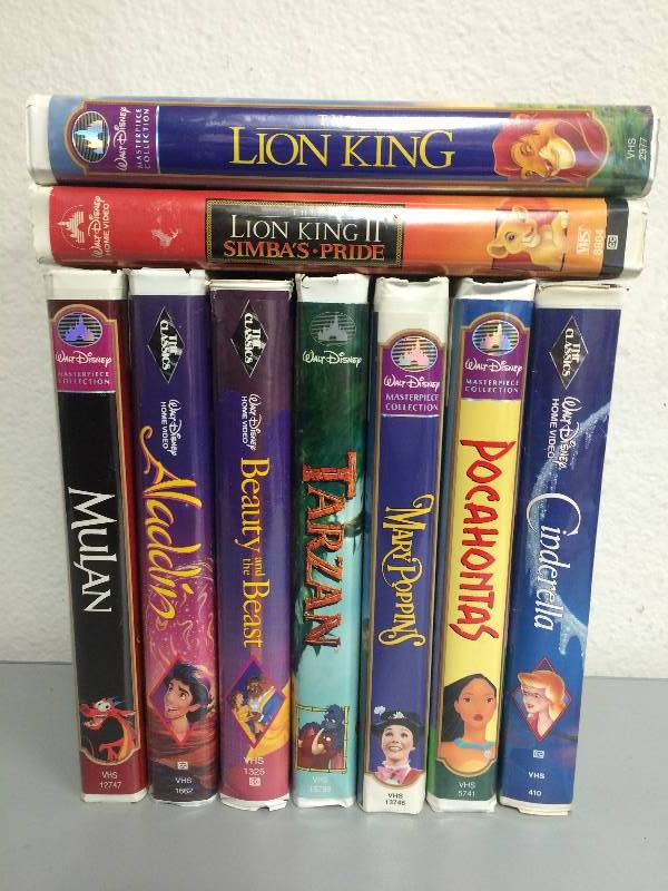 Collectible Walt Disney VHS Tapes | Books, VHS, CD/DVD | K-BID