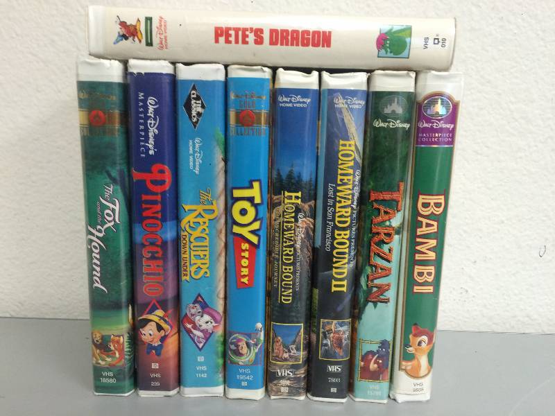Collectible Walt Disney VHS Tapes | Books, VHS, CD/DVD | K-BID