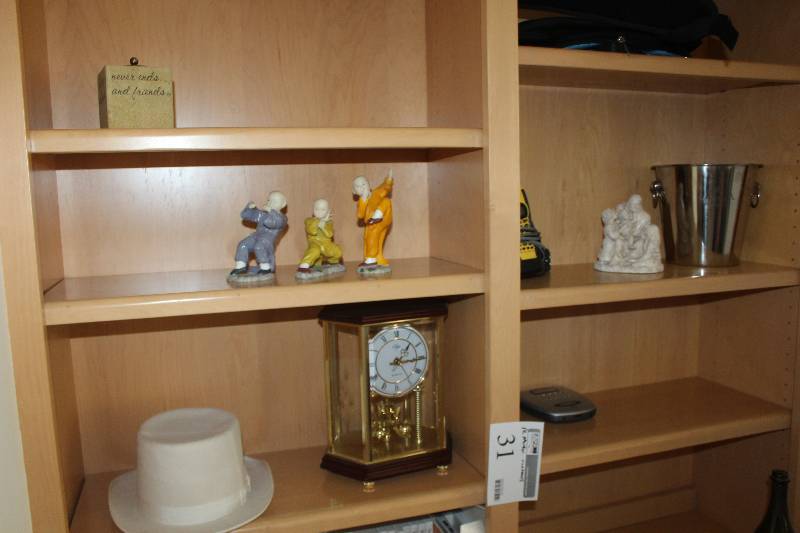 lot 31 image: Shelf Lot of Decorations