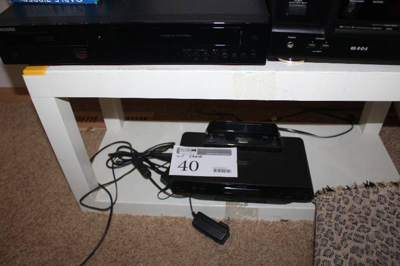 lot 40 image: Shelf w�Sony Dream Machine