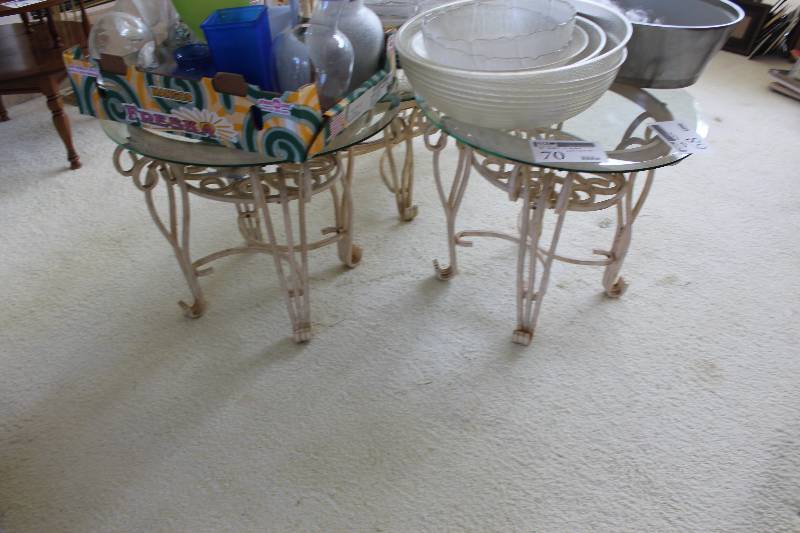 lot 70 image: Lot of (2) Tables