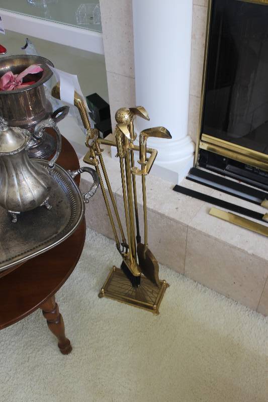 lot 55 image: Fireplace Tool Set