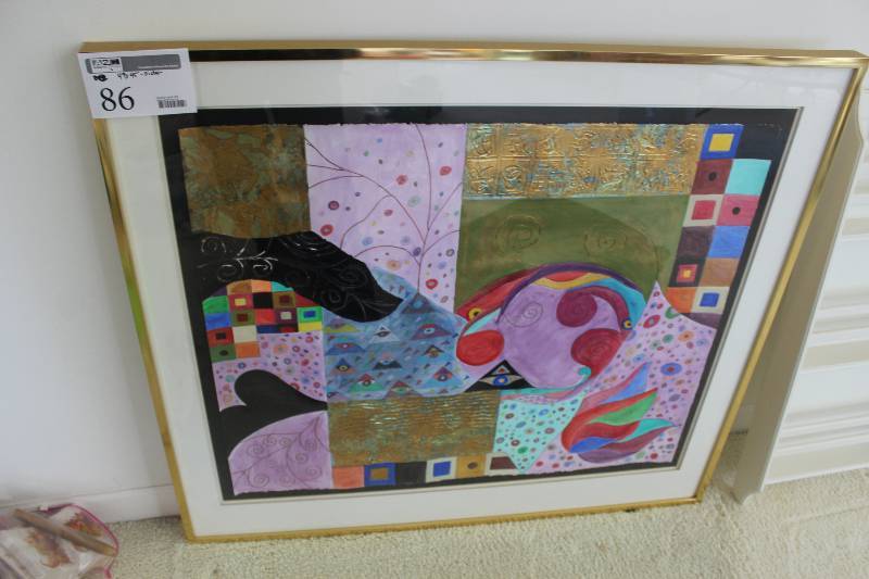 lot 86 image: Framed Wall Art