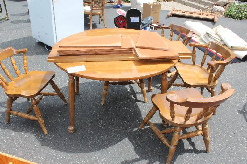 lot 151 image: Dining Table  4-Chairs