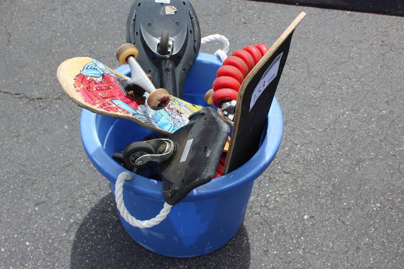 lot 153 image: Box Lot of Skateboards