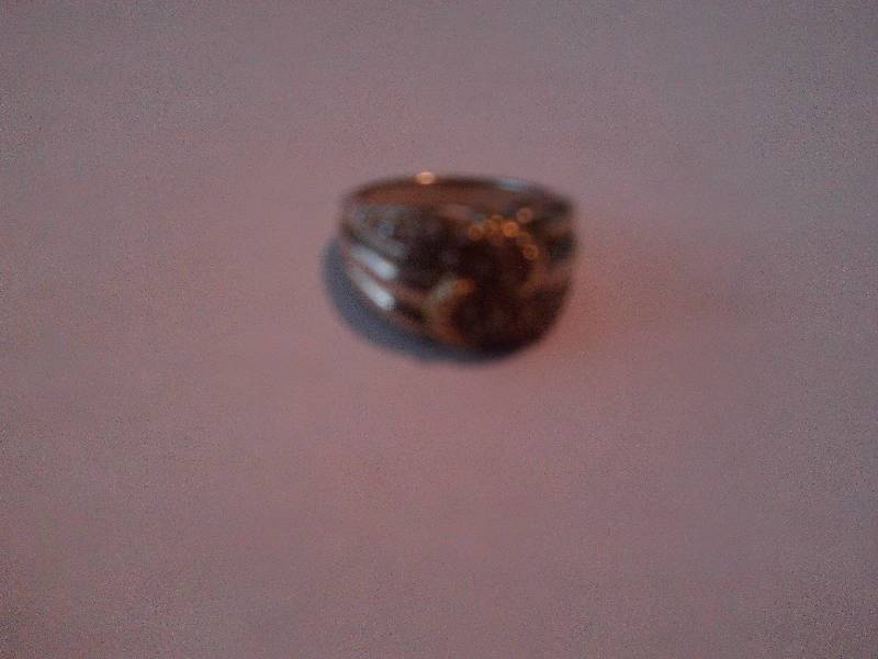 sterling 14 KT DETAILED WITH DIAMONDS