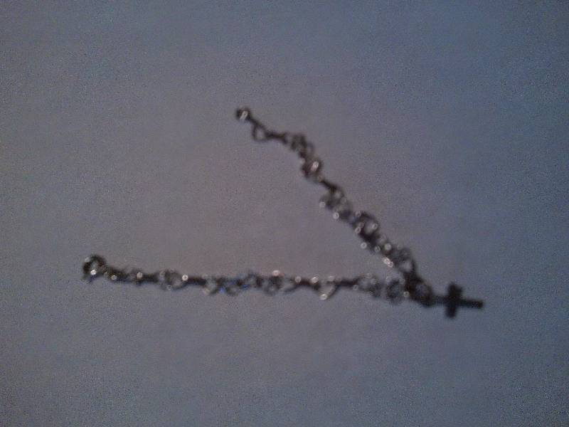 14 KT WHITE GOLD BRACELET