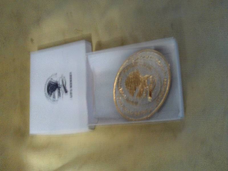 AMERICAN HUNTING CLUB BELT BUCKLE