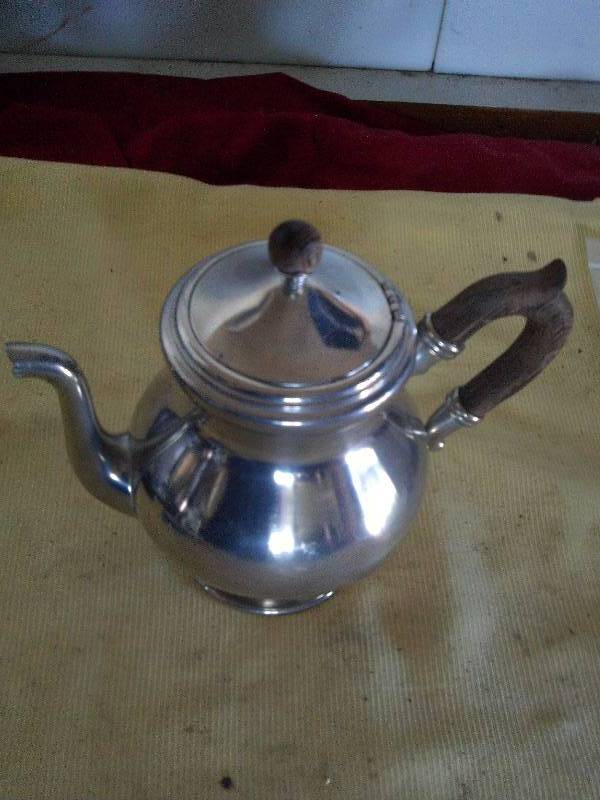PEWTER TEAPOT