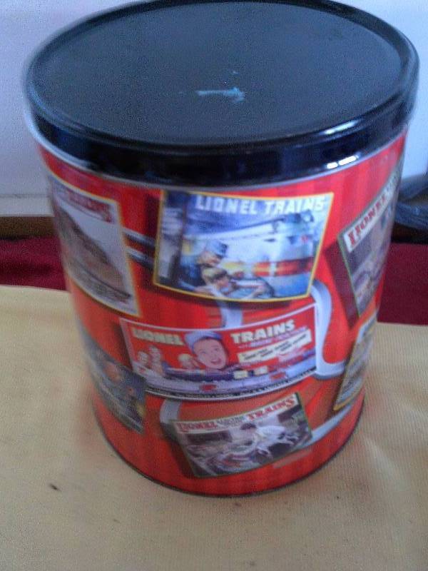 VINTAGE TRAIN TIN