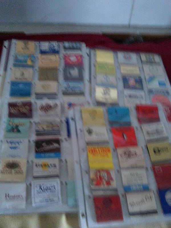 4 PAGES COLLECTIBLE MATCHBOOKS