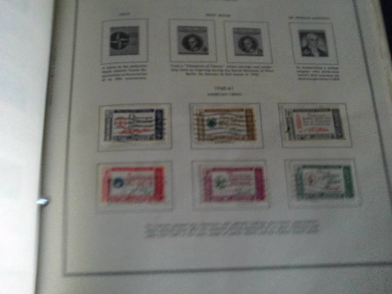 USA LIBERTY STAMP ALBUM