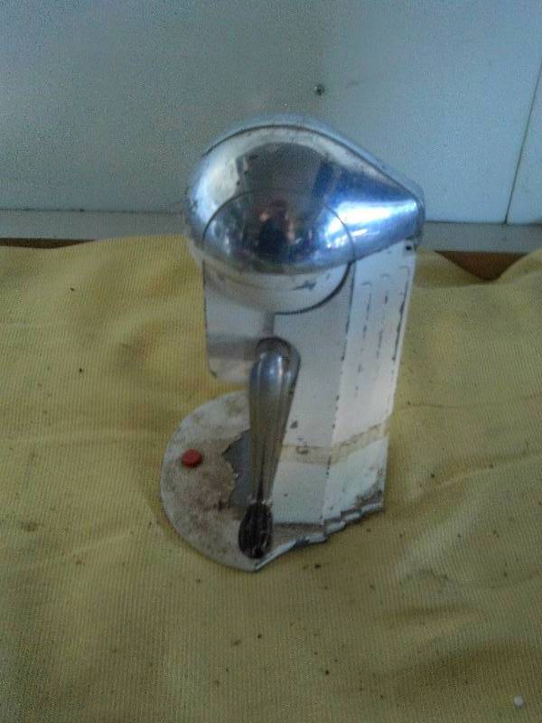 vintage metal ice crusher