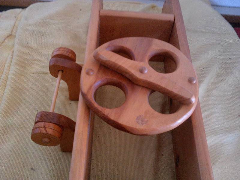 wood air plane shelf