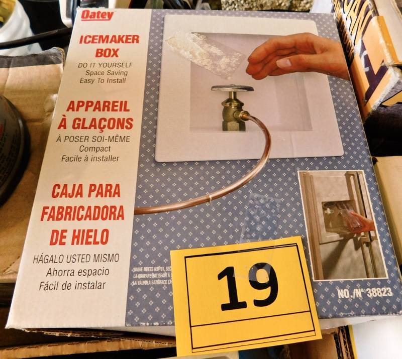 lot 19 image: 2-Otey DIY Ice Maker box new in boxes