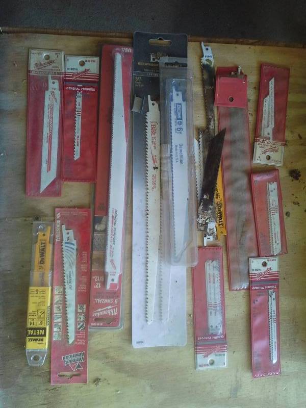 Reciprocating Saw Blades