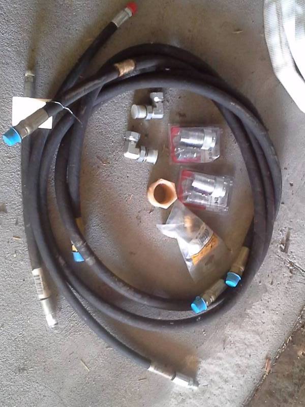 Hydraulic Hoses(4) and Fittings(5)