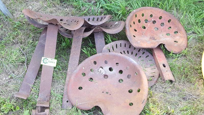 Metal Farm Tractor Seats(7)