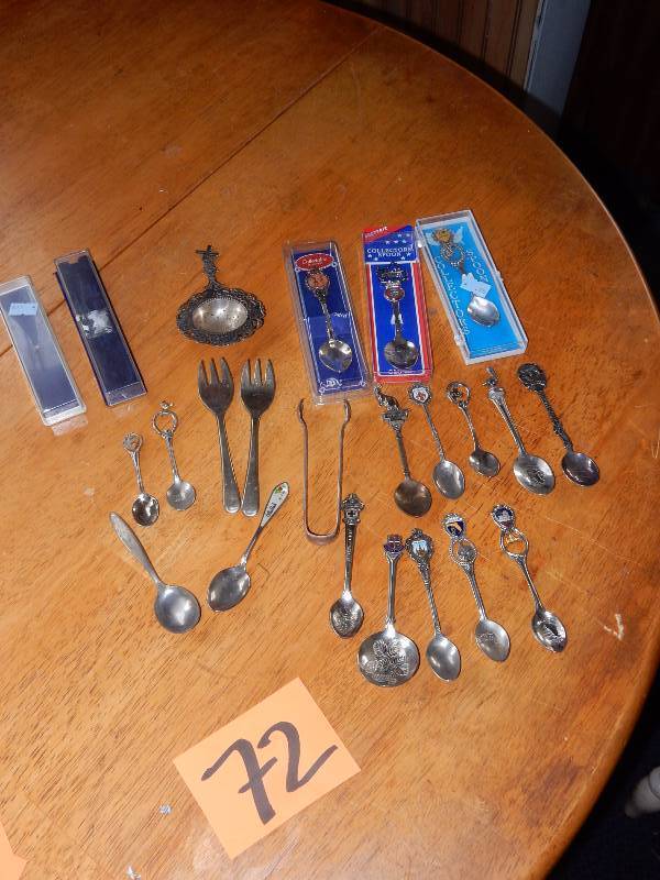 Misc. Collectible Spoons as pictured
