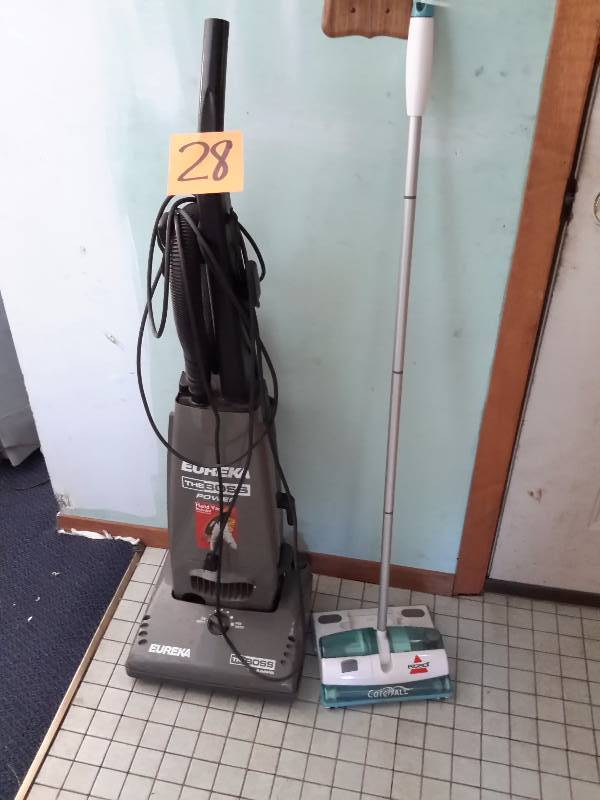 Eureka, The Boss. Vacuum.. No hand vac.. Hand Carpet Sweeper