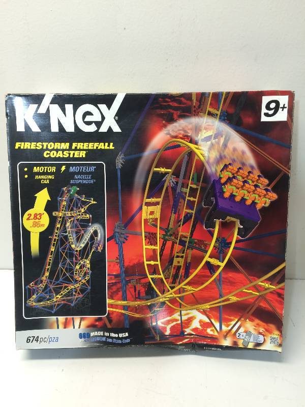 lot 16 image: KNex Firestorm Freefall Coaster