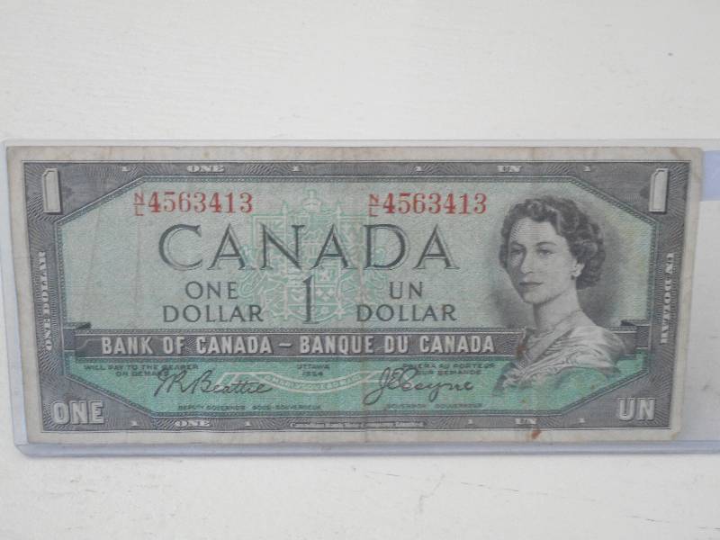 Canada One Dollar NoteCurrency - 1...