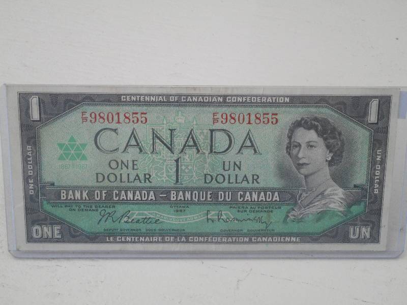 Canada One Dollar NoteCurrency - 1...