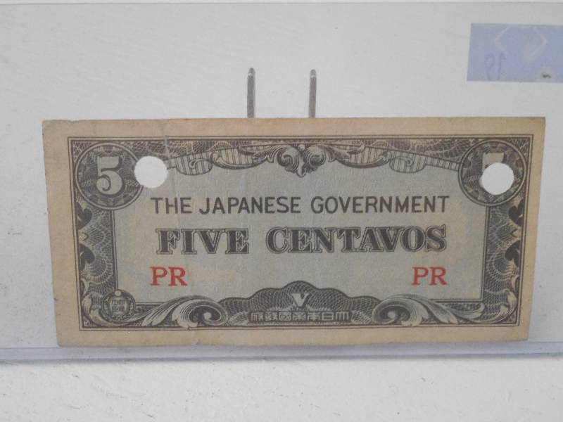 Five Centavos (5) - 1940s - Japane...
