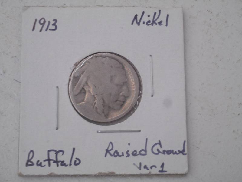 1913 P - Buffalo Head Nickel - Rais...