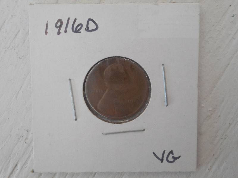 1916 D - Lincoln Wheat Cent - Very ...