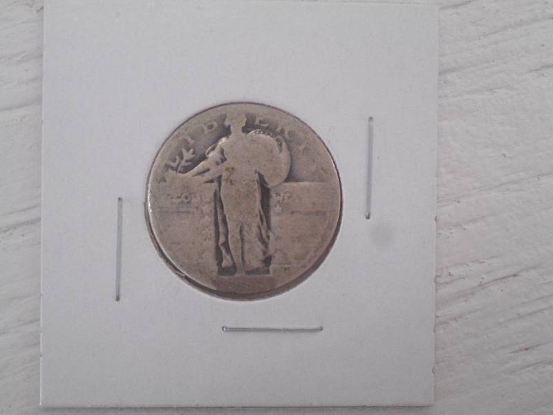 Standing Liberty Silver Quarter - N...