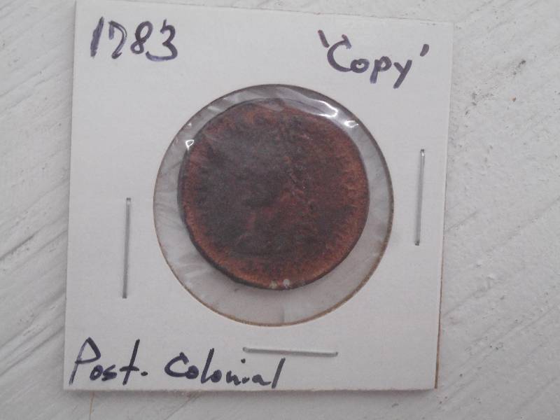 1783 Post-Colonial Cent - Copy Coi...