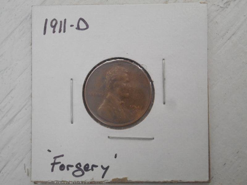 1911 D - Lincoln Wheat Cent - Forg...
