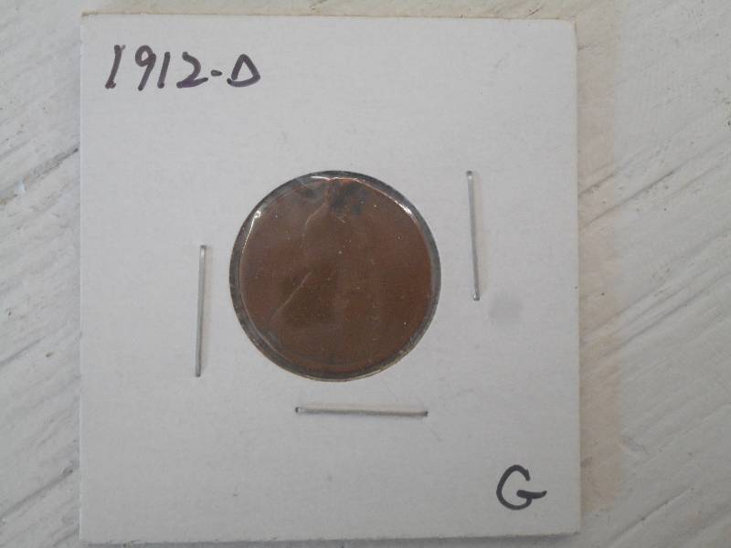 1912 D - Lincoln Wheat Cent - Circu...