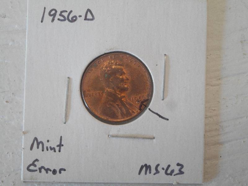 1956 D - Lincoln Wheat Cent - MS-63...