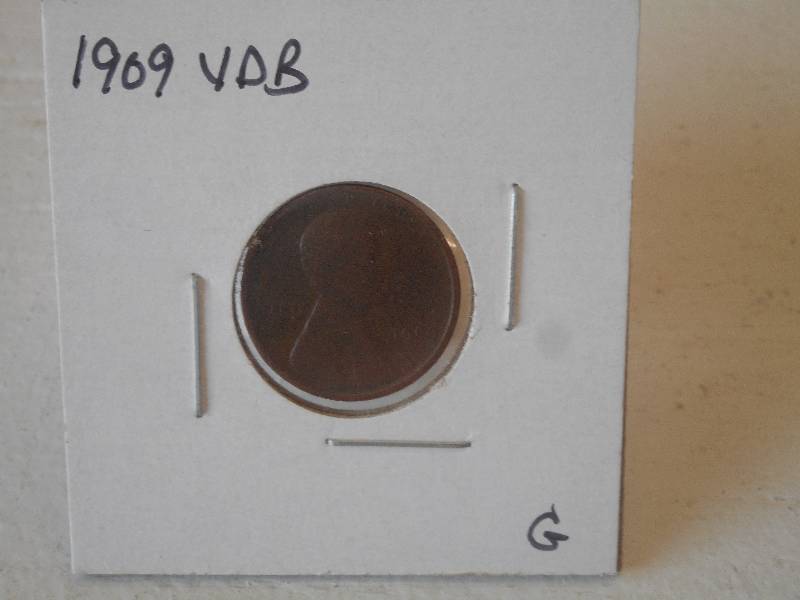 1909 VDB - Lincoln Wheat Cent - Cir...