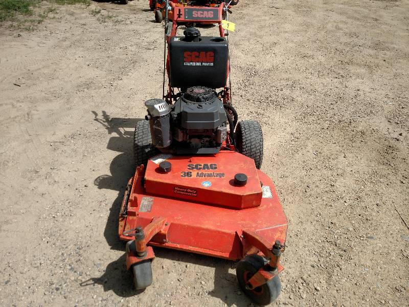 lot 9 image: Scag 36 Advantage Zero Turn Mower,...