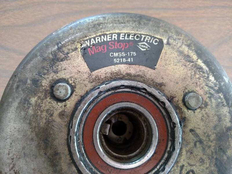 lot 67 image: Warner Electric Clutch, Model CMSS-...
