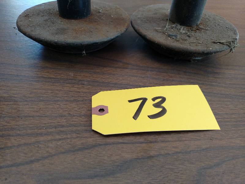 lot 73 image: (2) Snowplow Shoes...