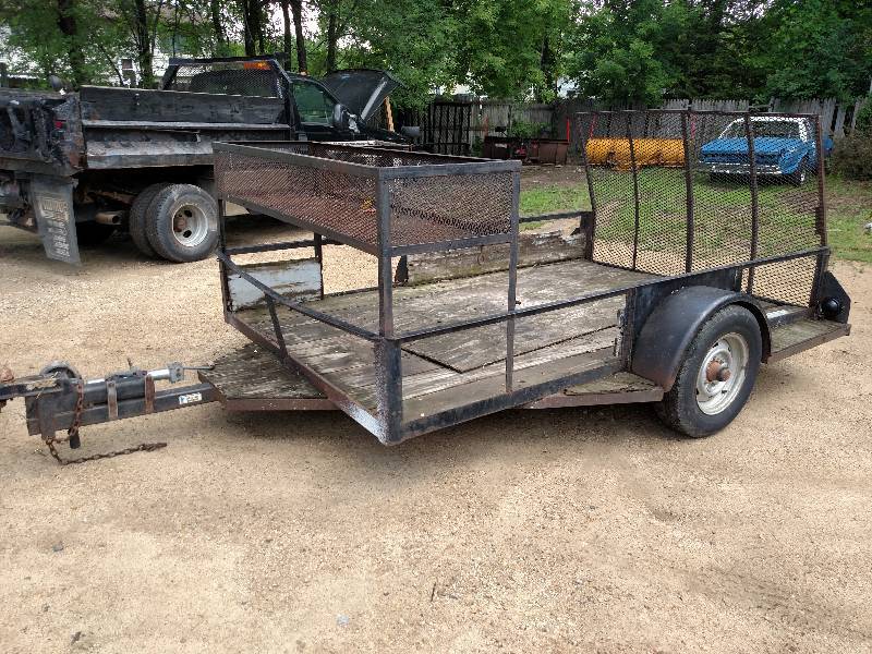 1996 Homemade Landscape Trailer | Landscaping Retirement Auction | K-BID