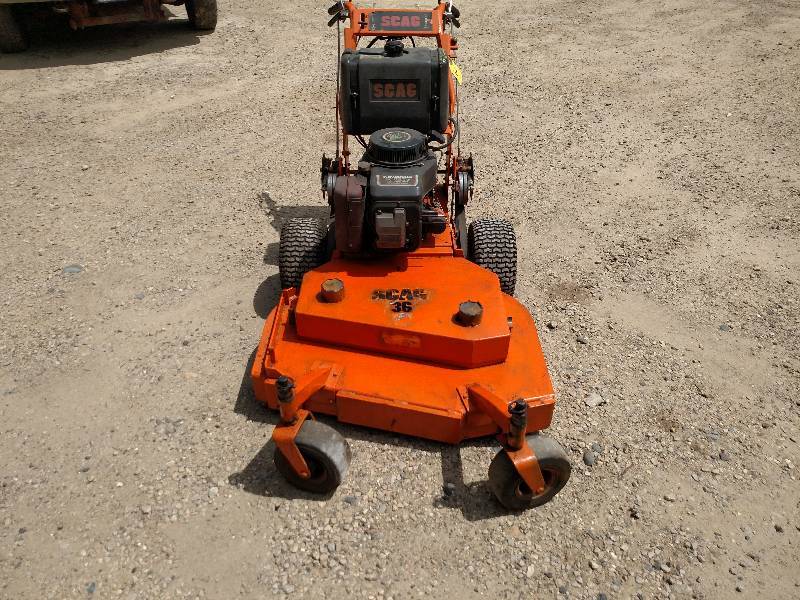 lot 12 image: Scag 36 Zero Turn Mower