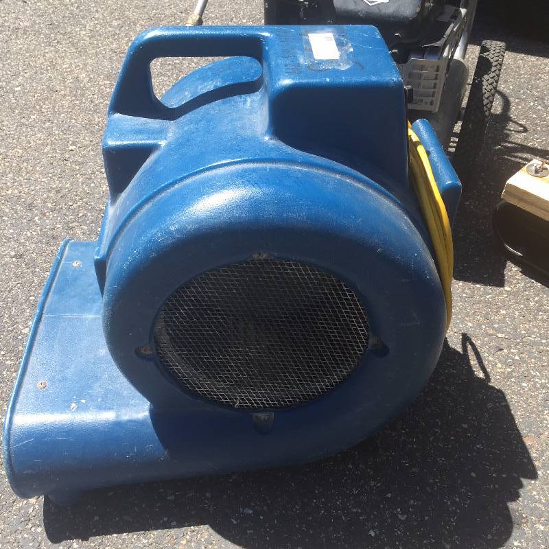 Powr-Flite PD2500 INDUSTRIAL POWER Carpet Dryer/ Air Mover Fan Excellent! 3  Speed Carpet Cleaning Equipment, Jireh Trading Company Community Benefit  Auction #37 - WOW COMMERCIAL INDUSTRIAL CLEANING BUSINESS AUCTION