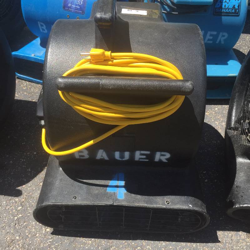 lot 3 image: Powr-Flite PD500 INDUSTRIAL POWER 12 HP Commercial Carpet Dryer Air Mover Fan Excellent 3 Speed Carpet Cleaning Equipment